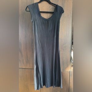 THREE DOTS fit and flare jersey dress